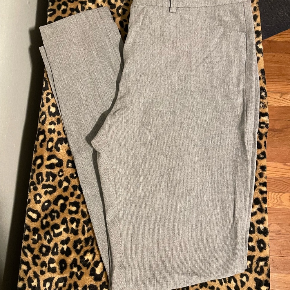 Express Mid Rise Skinny Columnist Dress Pant Sz 4